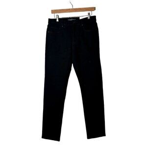 Everlane The Slim 4-Way Stretch Organic Black Denim Jeans Men's Size 31x32 NWT